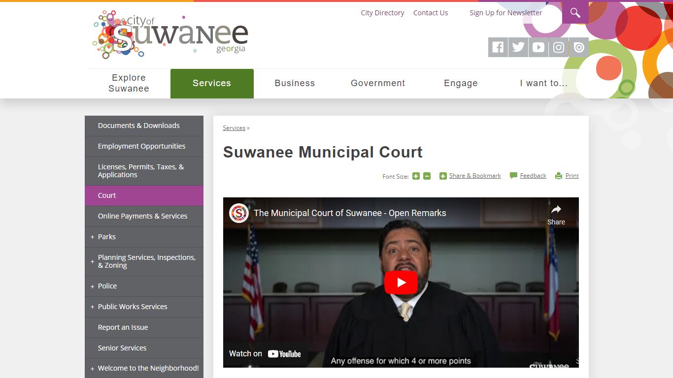 Suwanee Municipal Court | Suwanee, GA